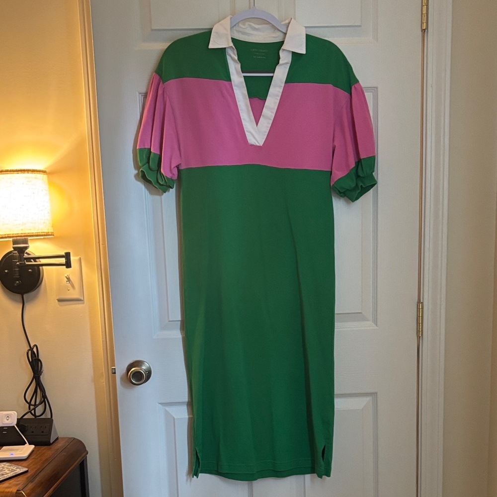 Kate Spade Green and Pink Women's Dress